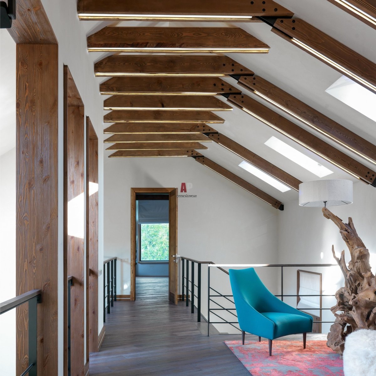 Мансарда в скандинавском стиле