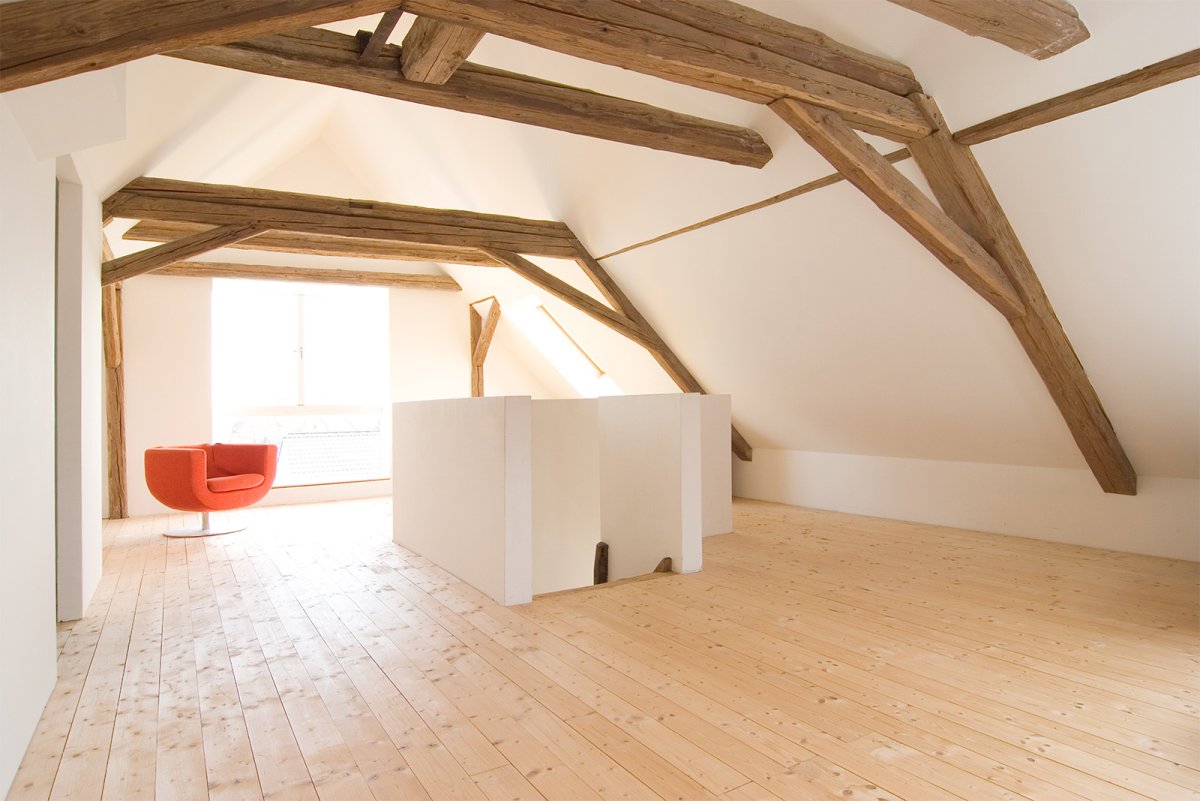 Односкатная мансарда