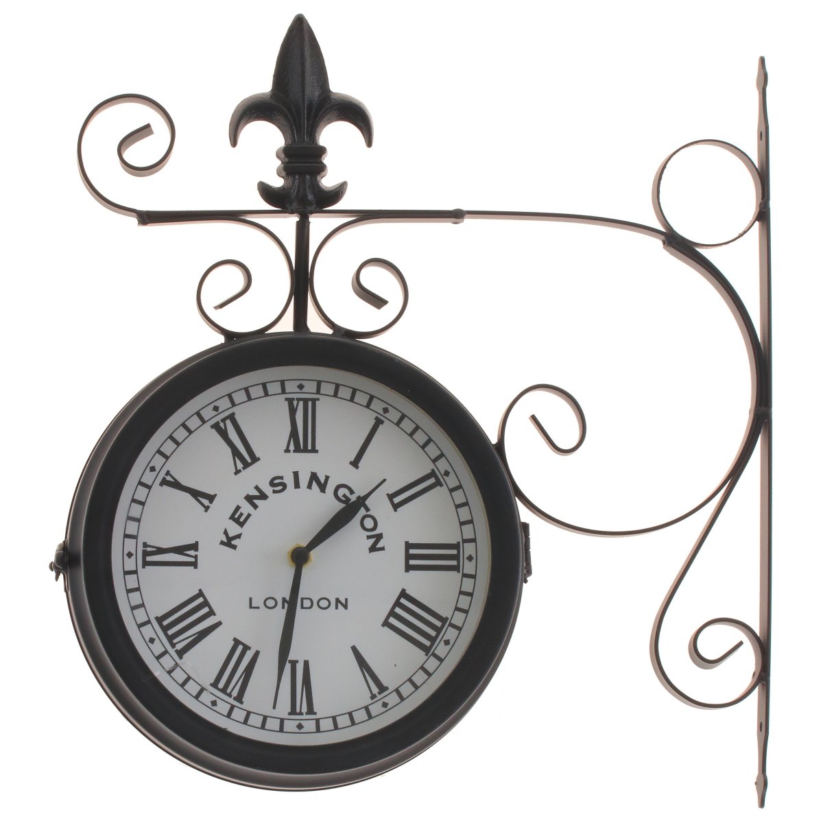 Часы подвесные на кронштейне