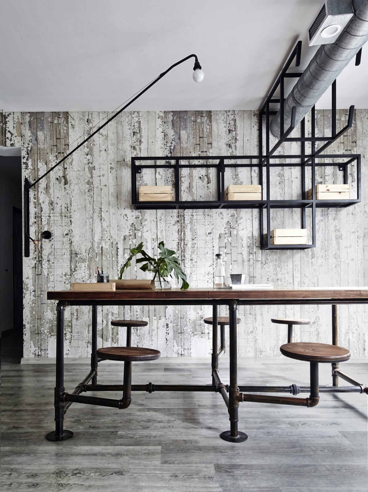 Мебель в стиле лофт Индастриал