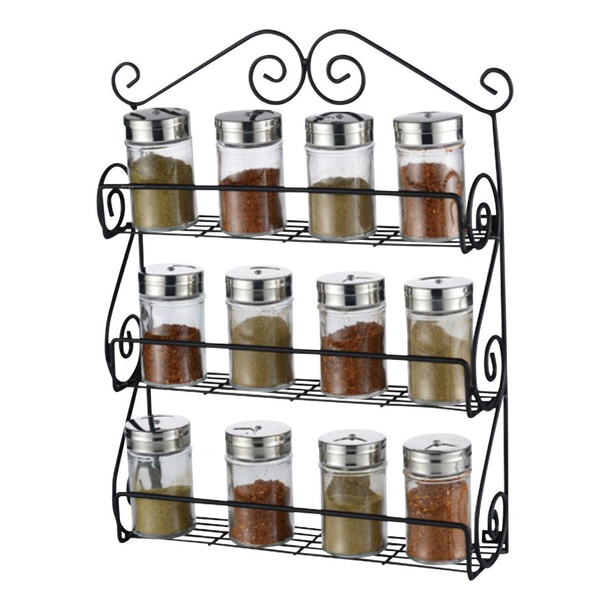 Стойка для специй 6 Jars Spice Rack Set