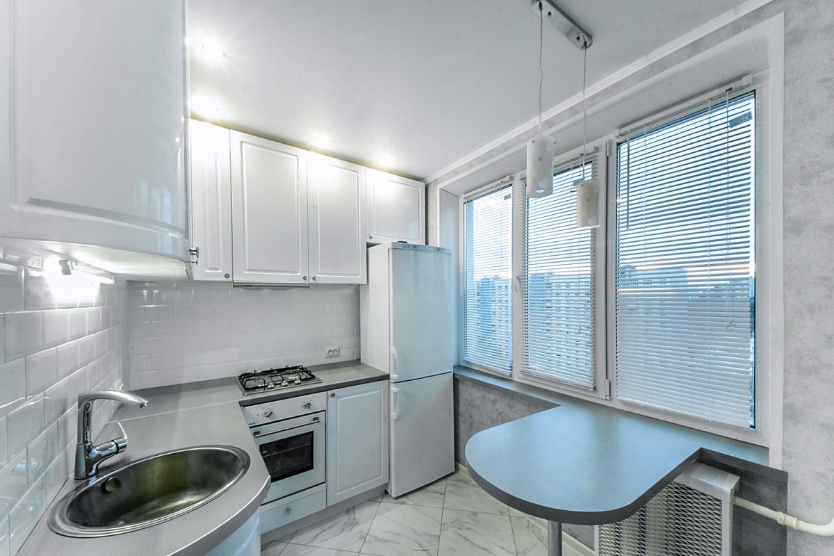 Кухни студии в хрущевках