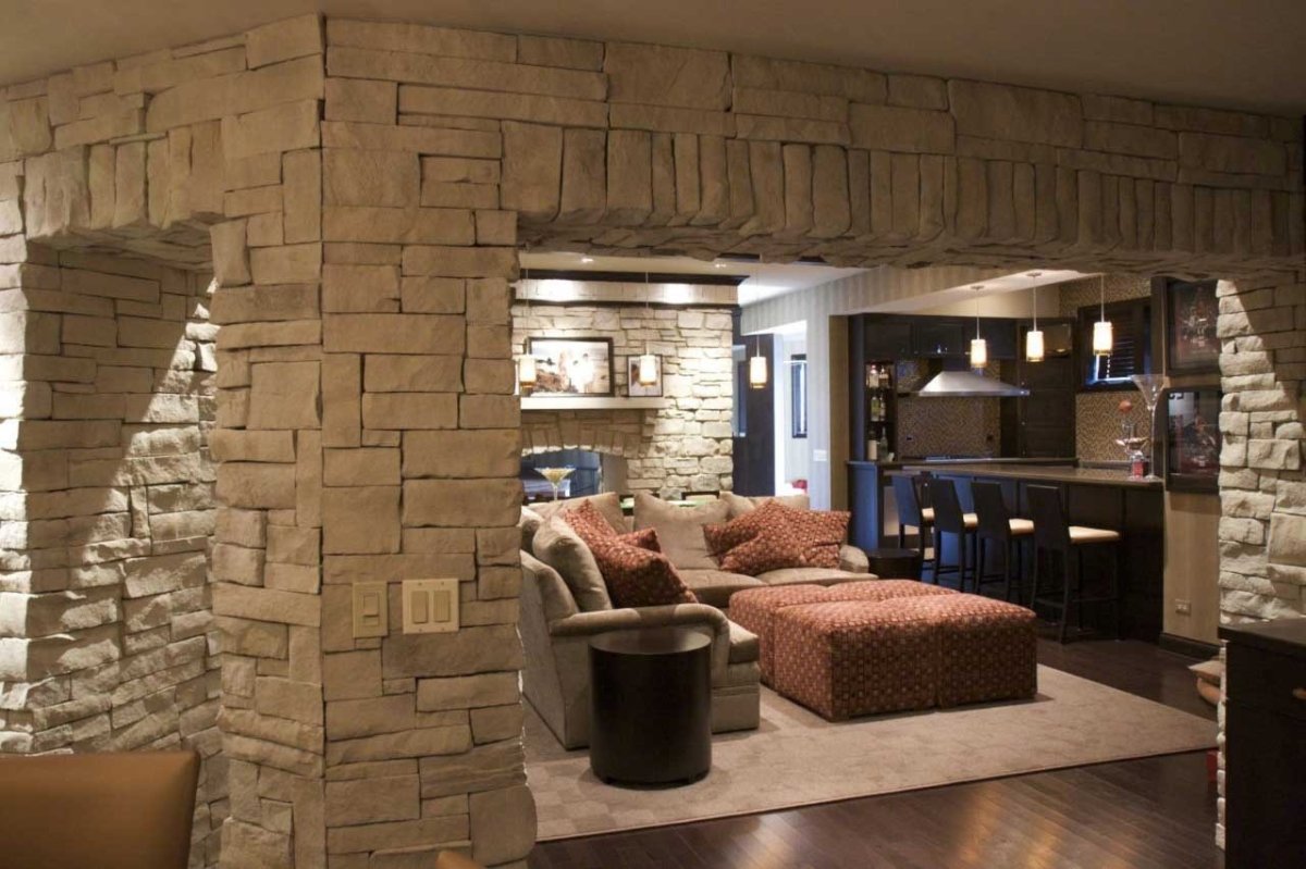 Декоративный камень для внутренней отделки