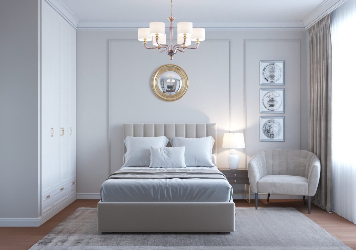 Жемчужно-серый цвет в интерьере