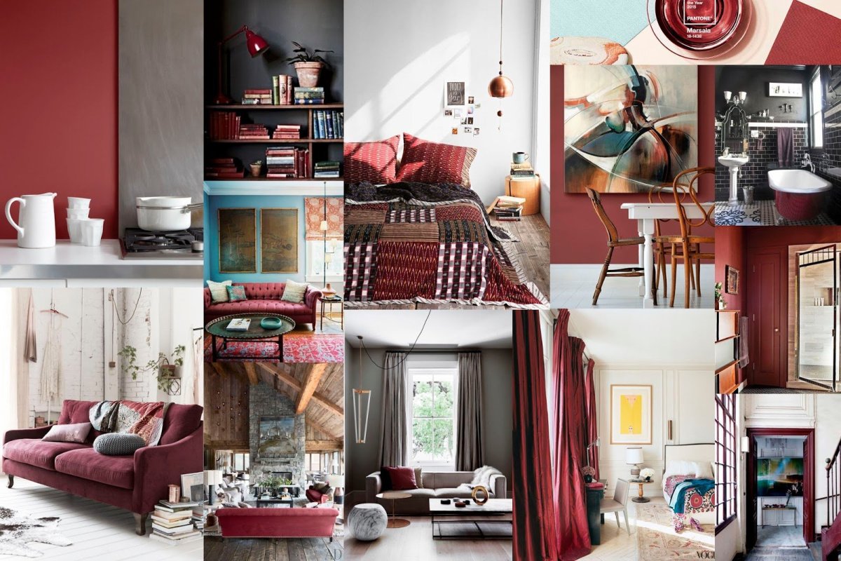 Розовый диван икеа в интерьере