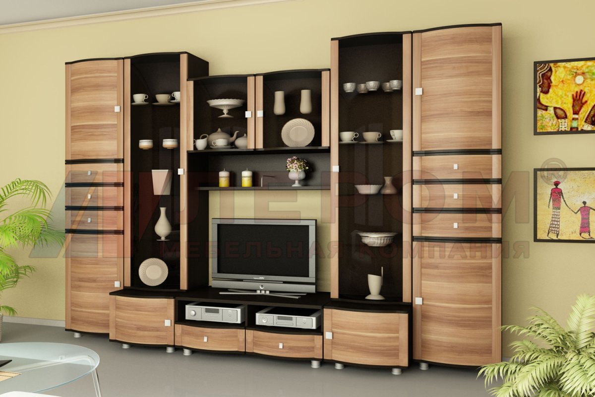 Модульная стенка Оливия Лером