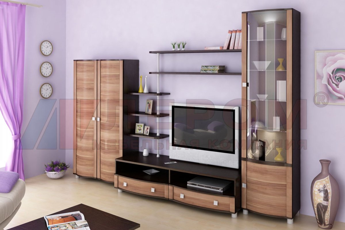 Гостиная Оливия Лером дуб сонома