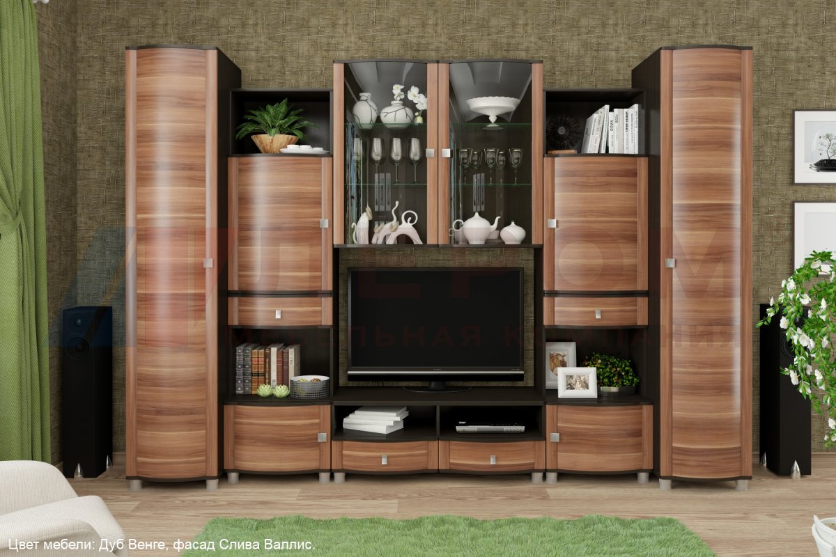 Гостиная Оливия Лером дуб сонома