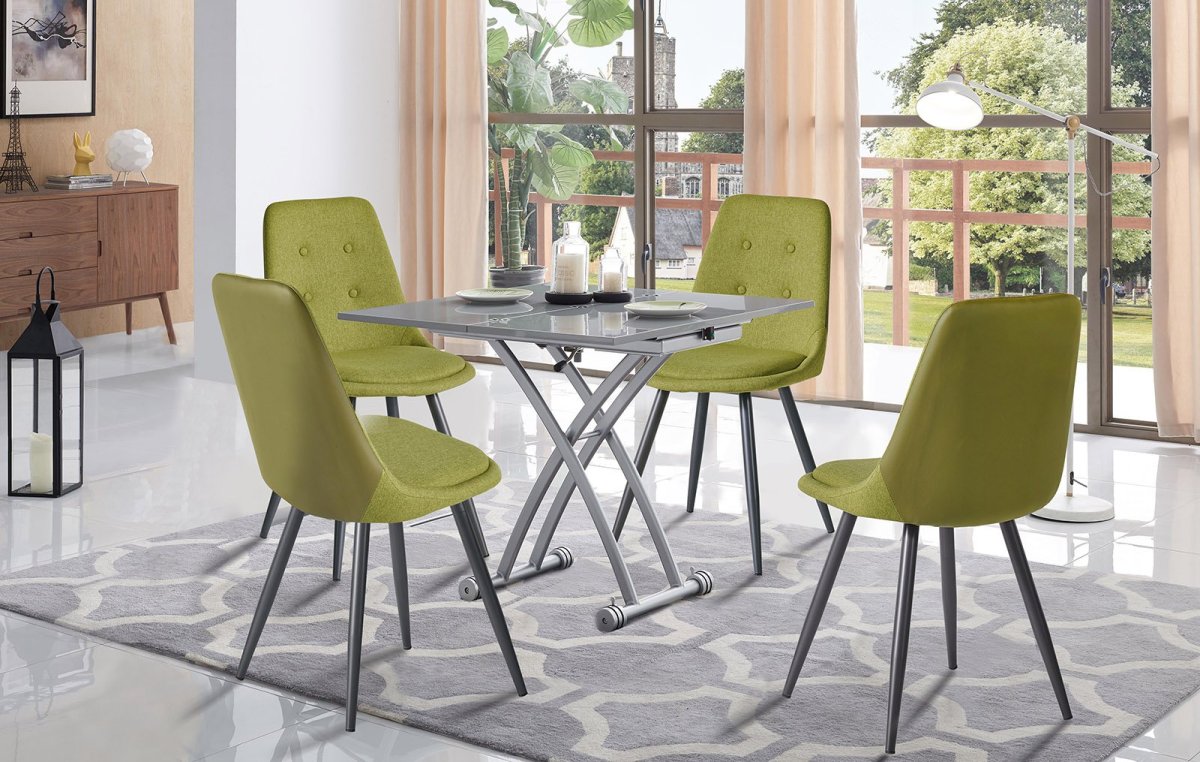 Стол Bianca + 4 стула Becker