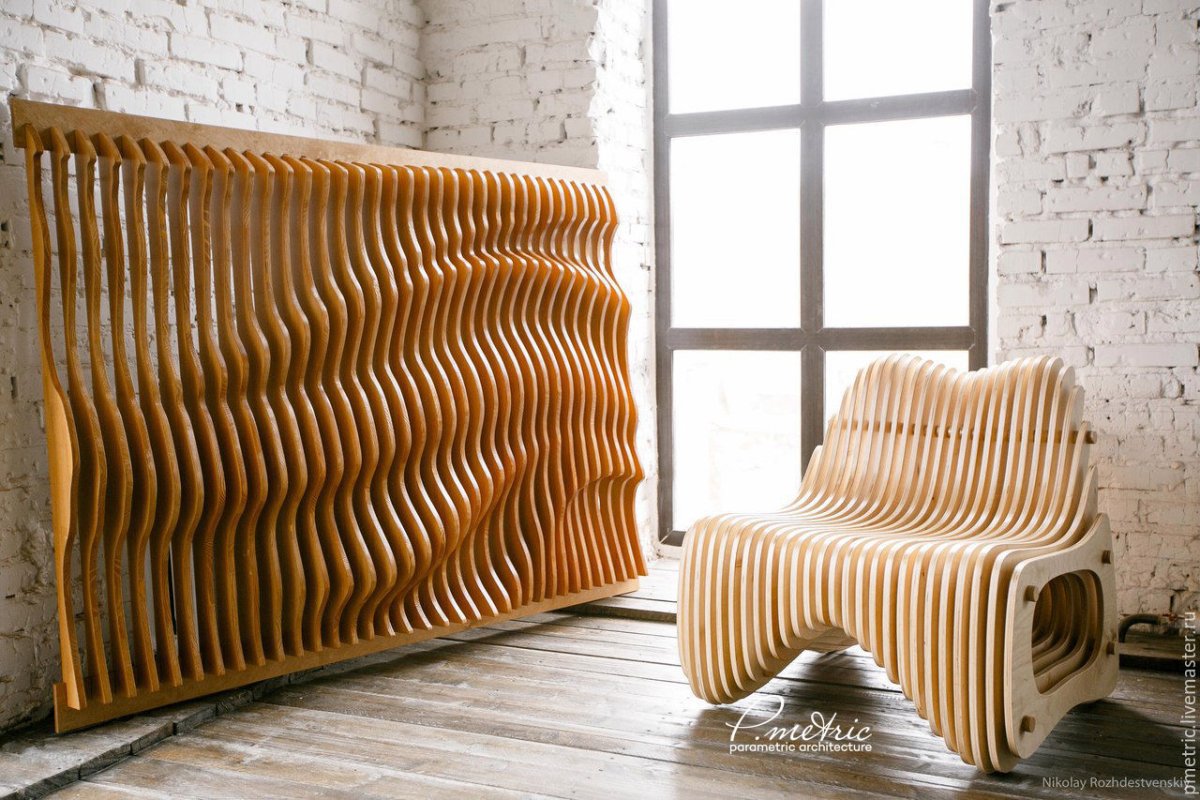 Параметрическая мебель из фанеры Денис хомяков