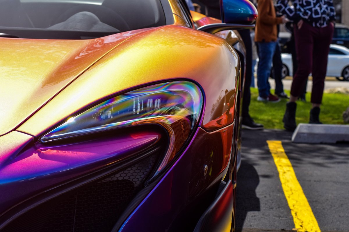 Тойота Селика фиолетовая