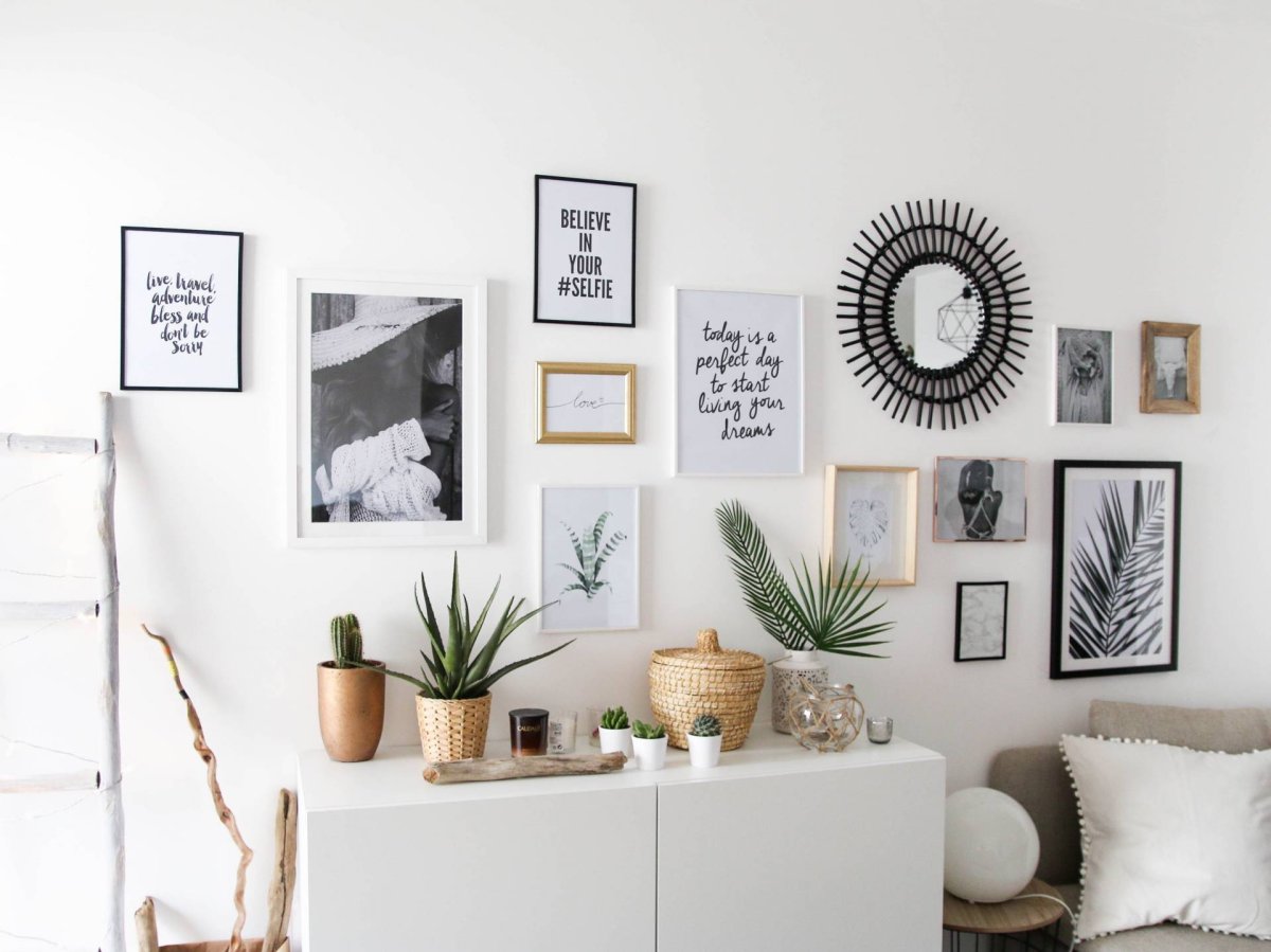 Декоративные зеркала в интерьере