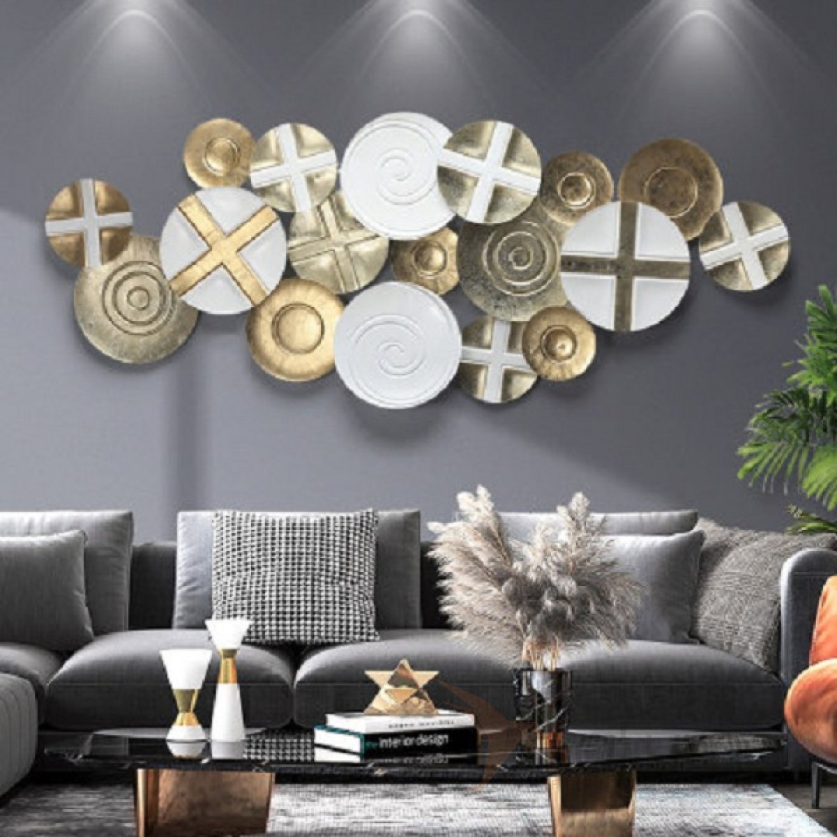 Настенный декор с подсветкой