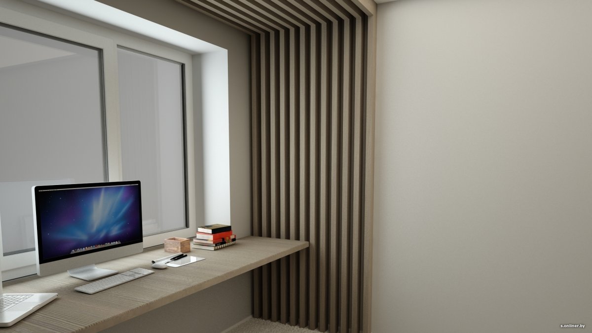 Перегородка из реек