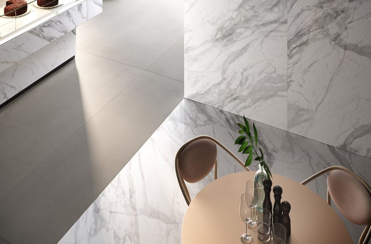 Supernova Calacata Gold 45x45 см 1.215 м2 цвет белый