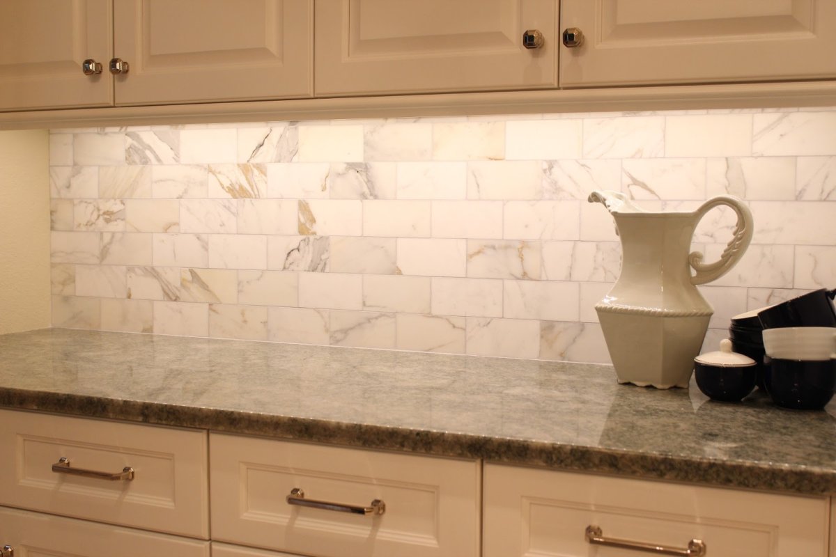 Плитка Backsplash мрамор