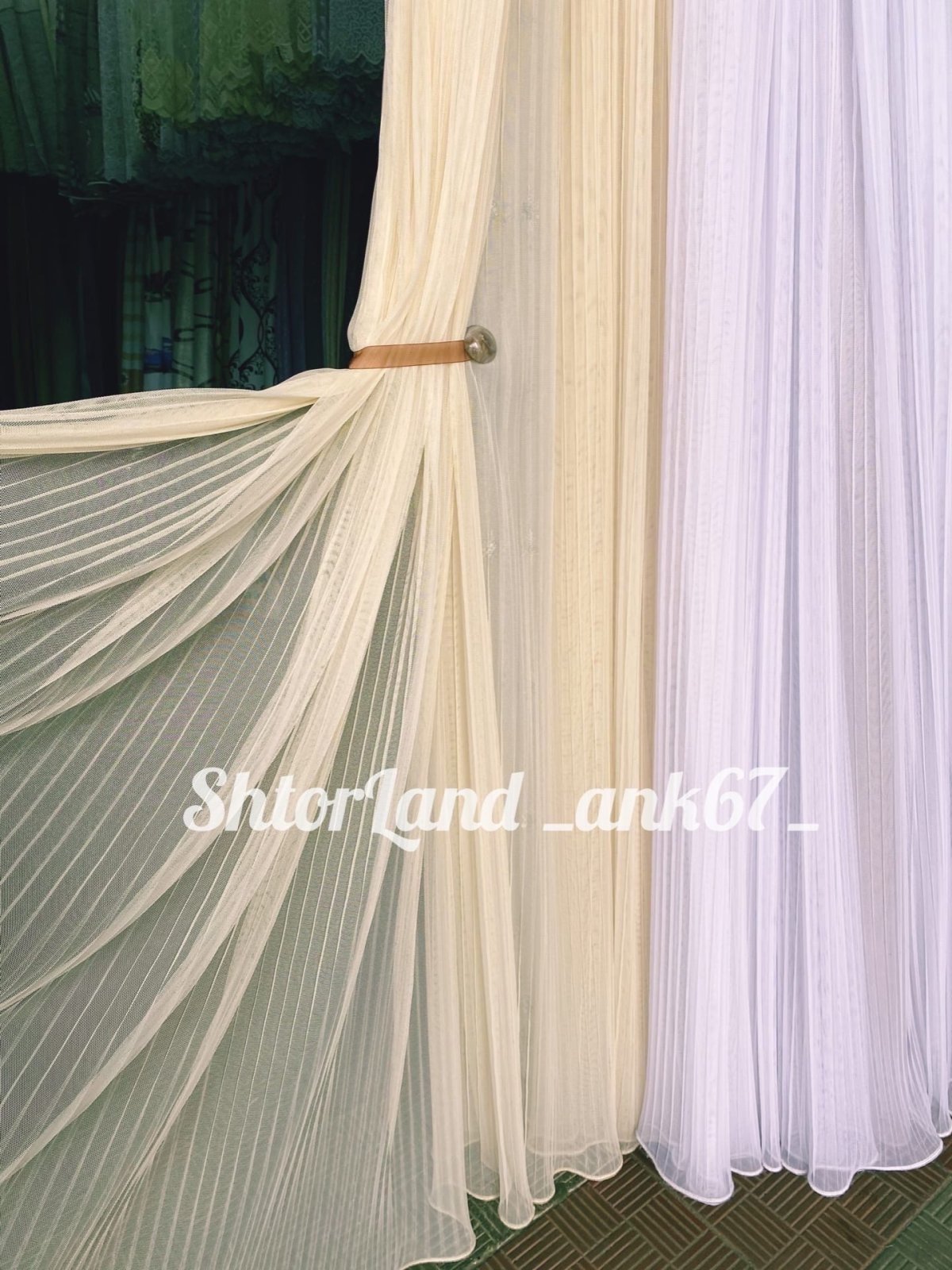 Тюль с шитьем в интерьере