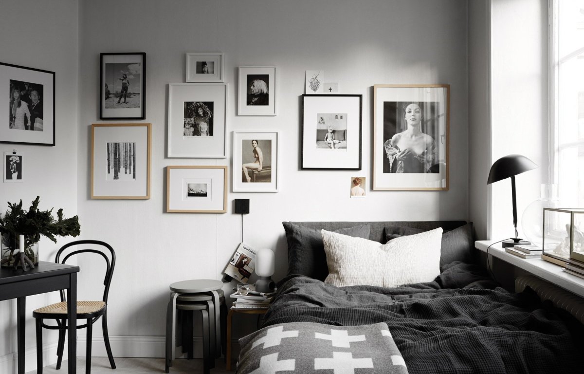 Картины черно белые для интерьера