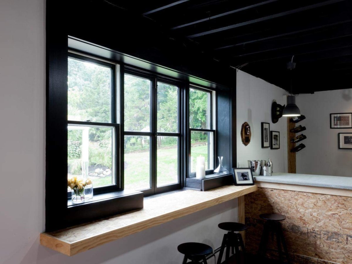 Интерьер в темных тонах