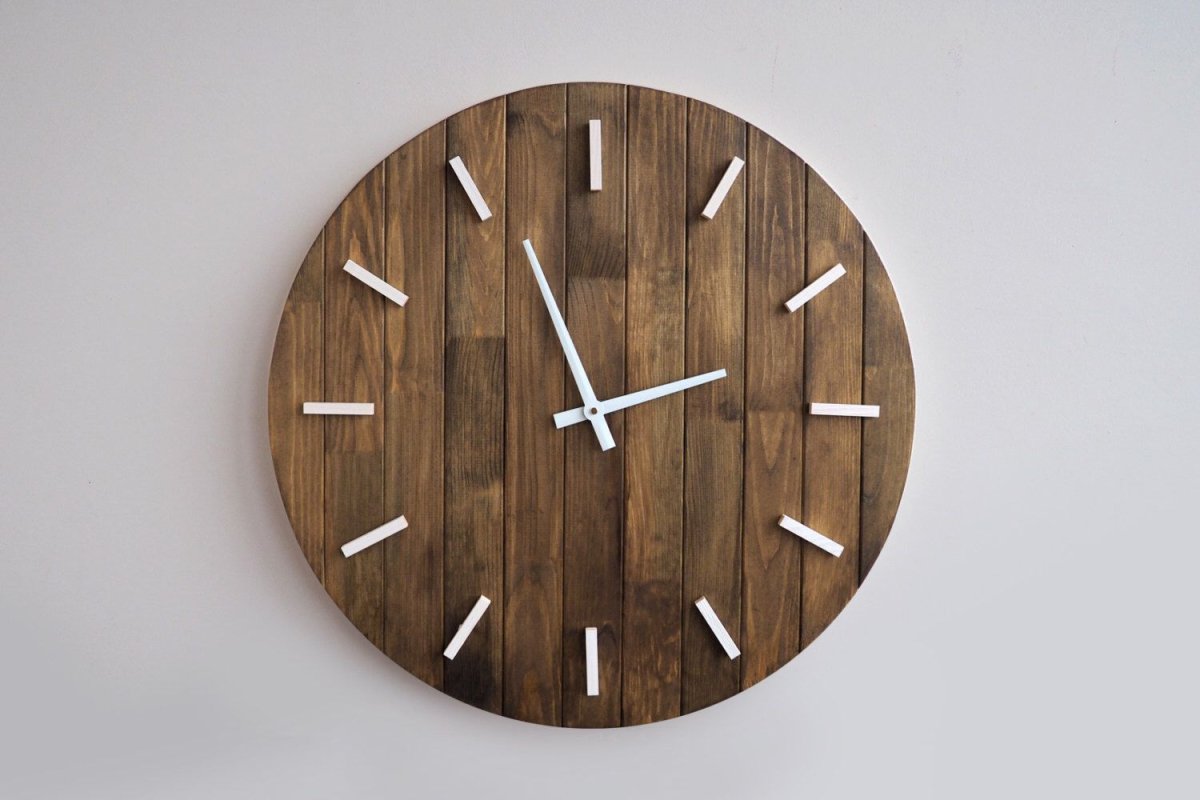 Часы из эпоксидной смолы