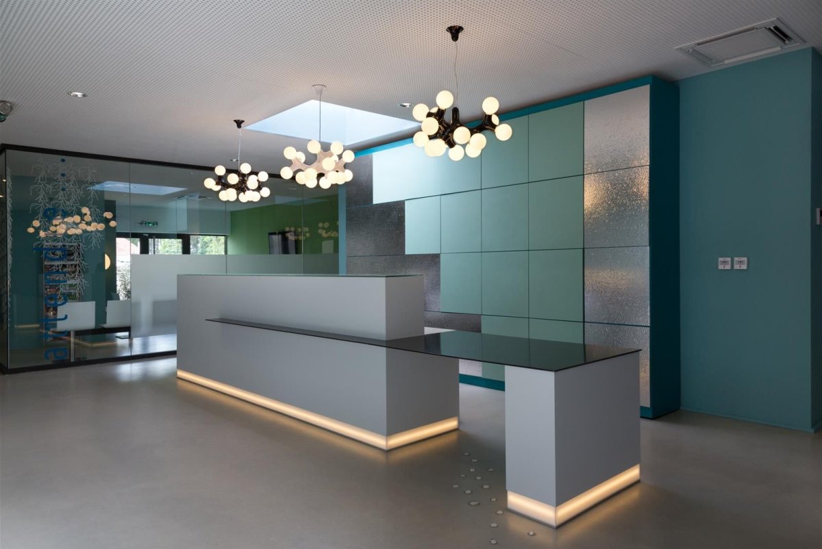 Mitsubishi Office Reception area