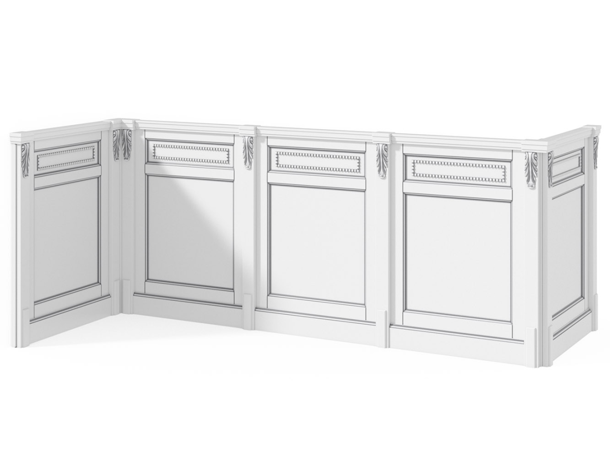 Стеновые панели буазери Woodlander