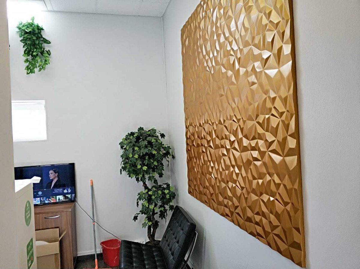 Лепнина на стенах в интерьере