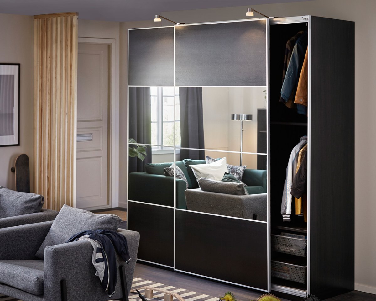 Фасады ПАКС С зеркалами