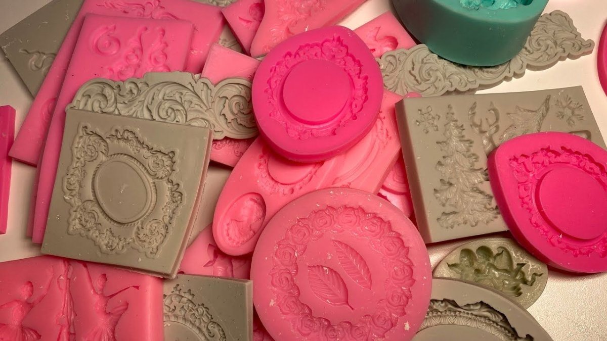 Декор из 4 рисовых бумаг