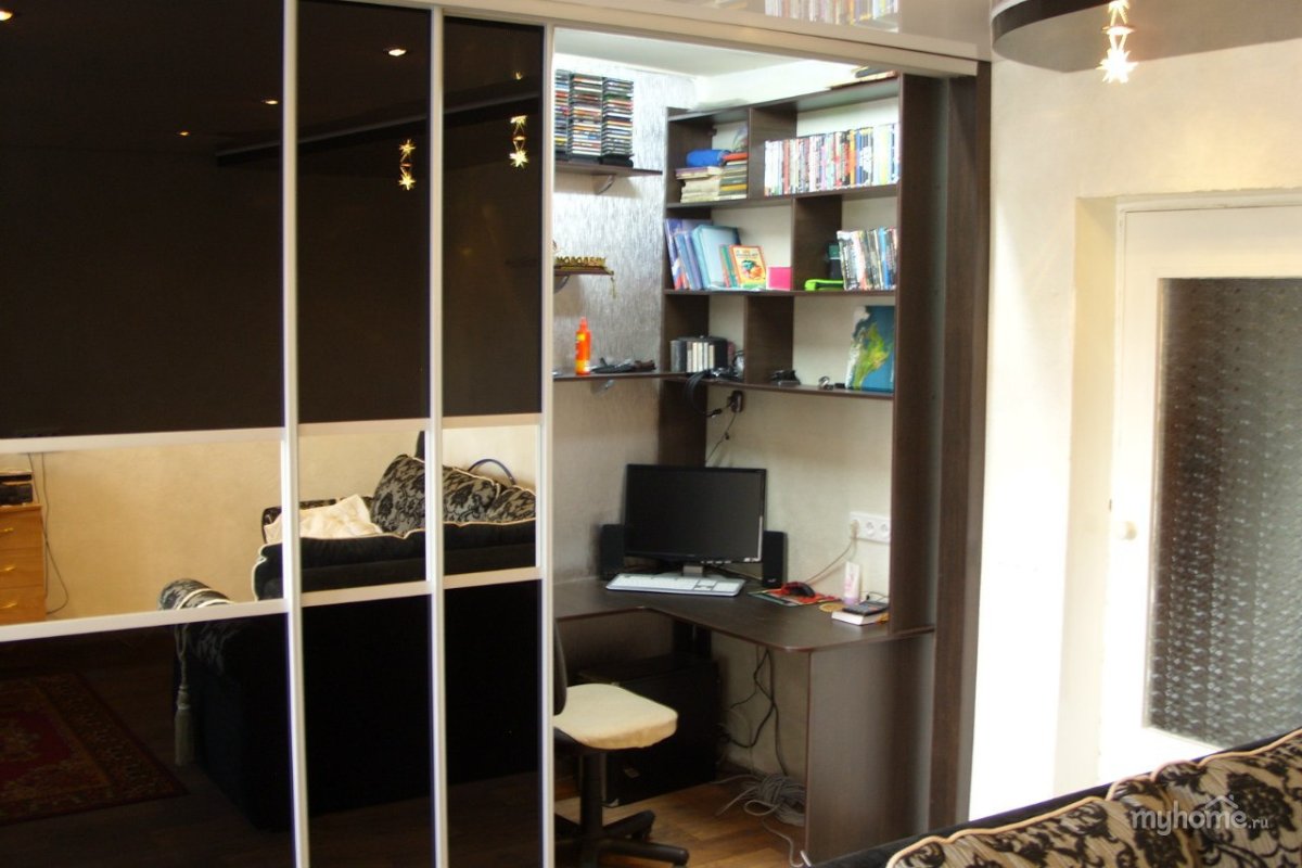 Шкаф купе на кухне