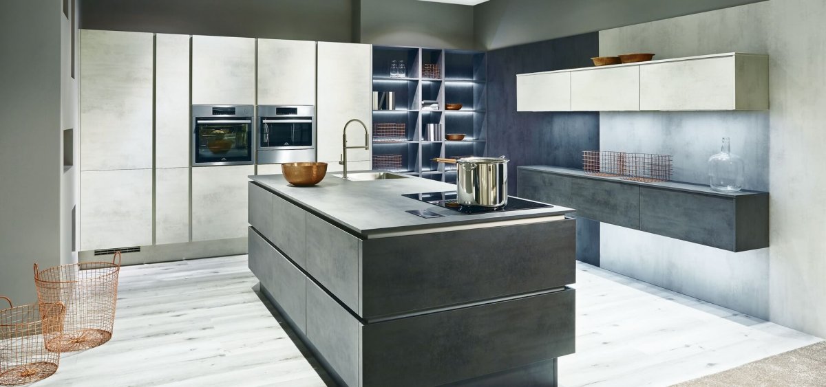 Кухни Нобилия под бетон