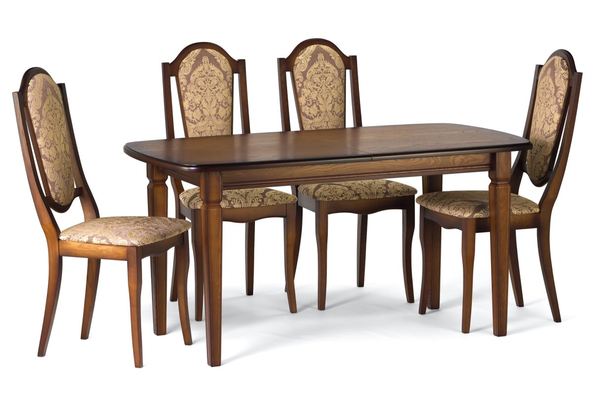 Столы и стулья из массива дерева