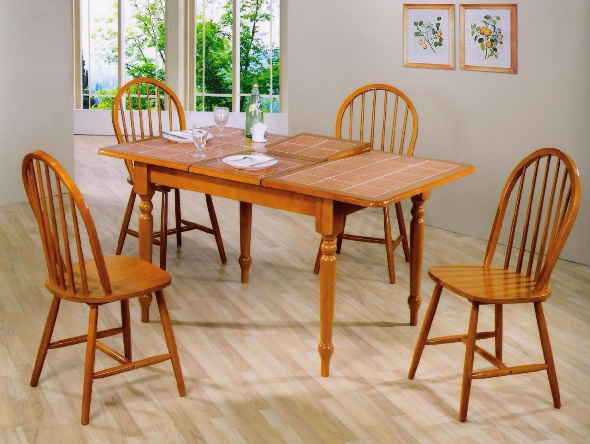 Wooden Table and Chairs