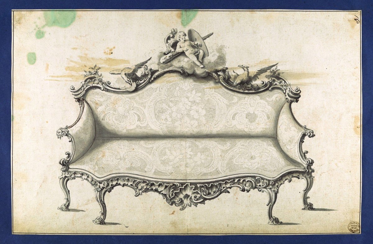 Винтажный диванчик