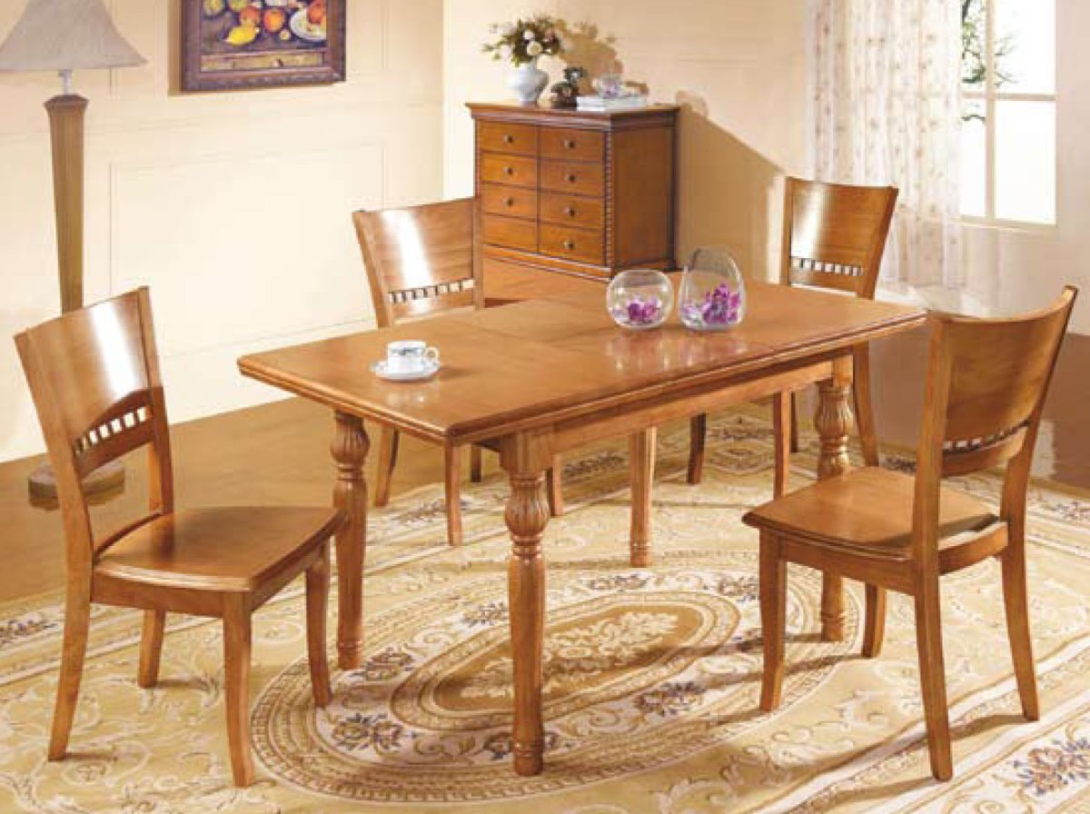 Столы и стулья из массива бука