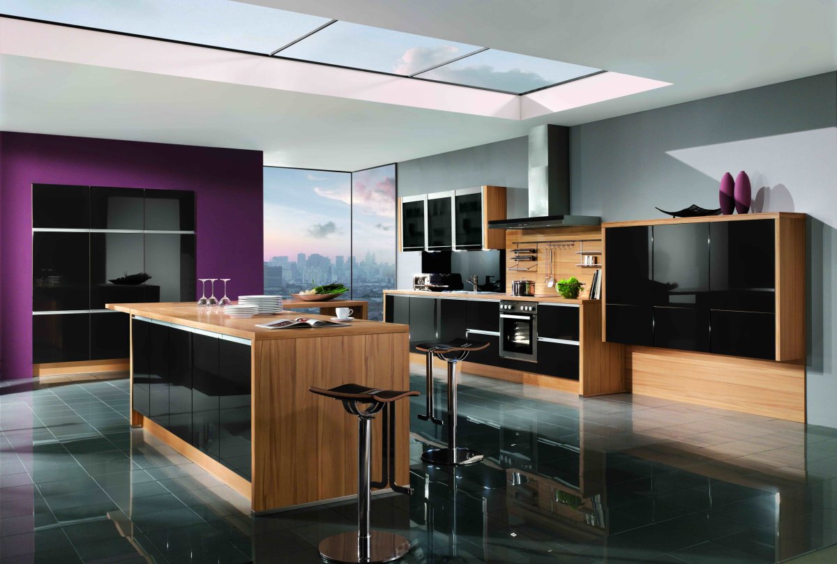 Островная планировка кухни