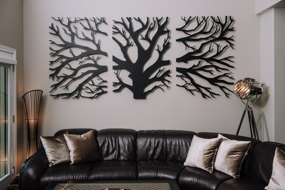 Декоративное дерево на стену