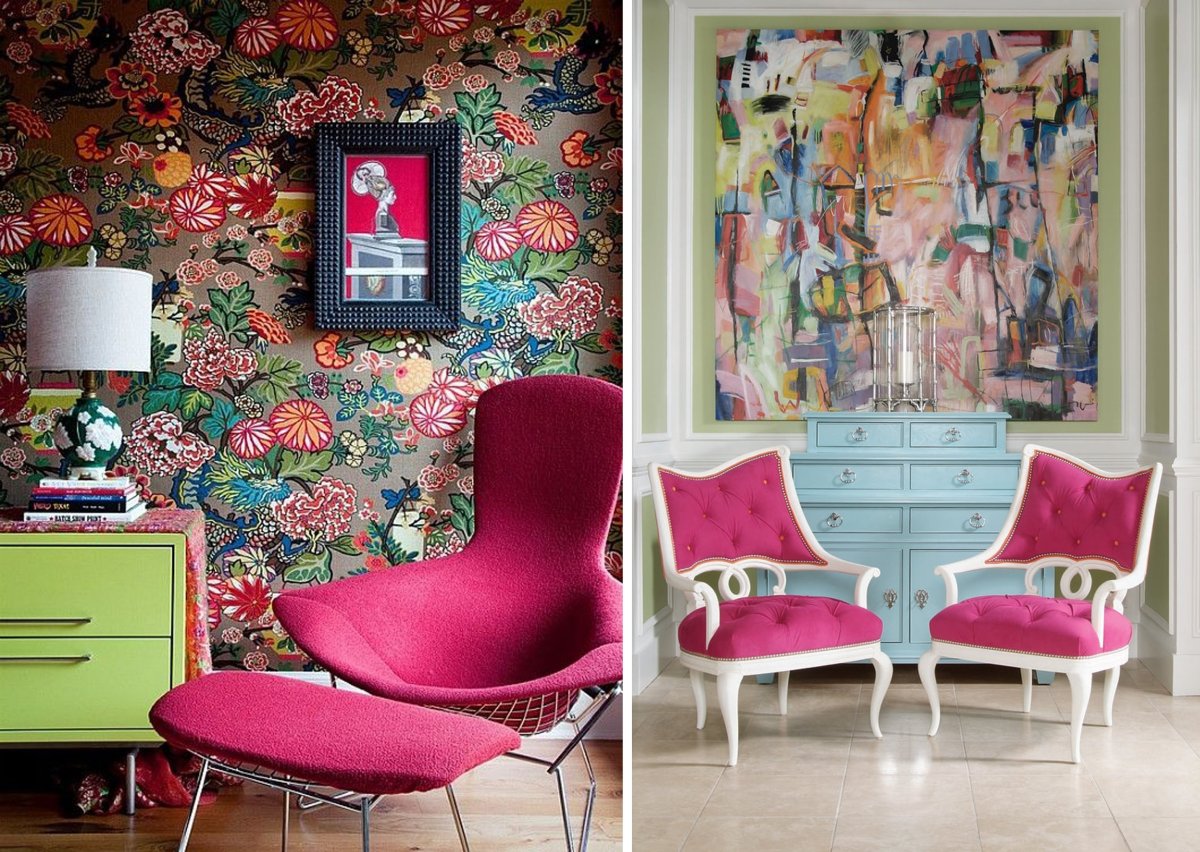 Стиль Мемфис в интерьере 2020