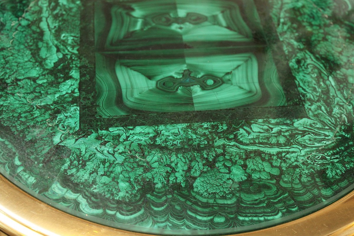 Кухни фасад Берта цвет зеленый патина