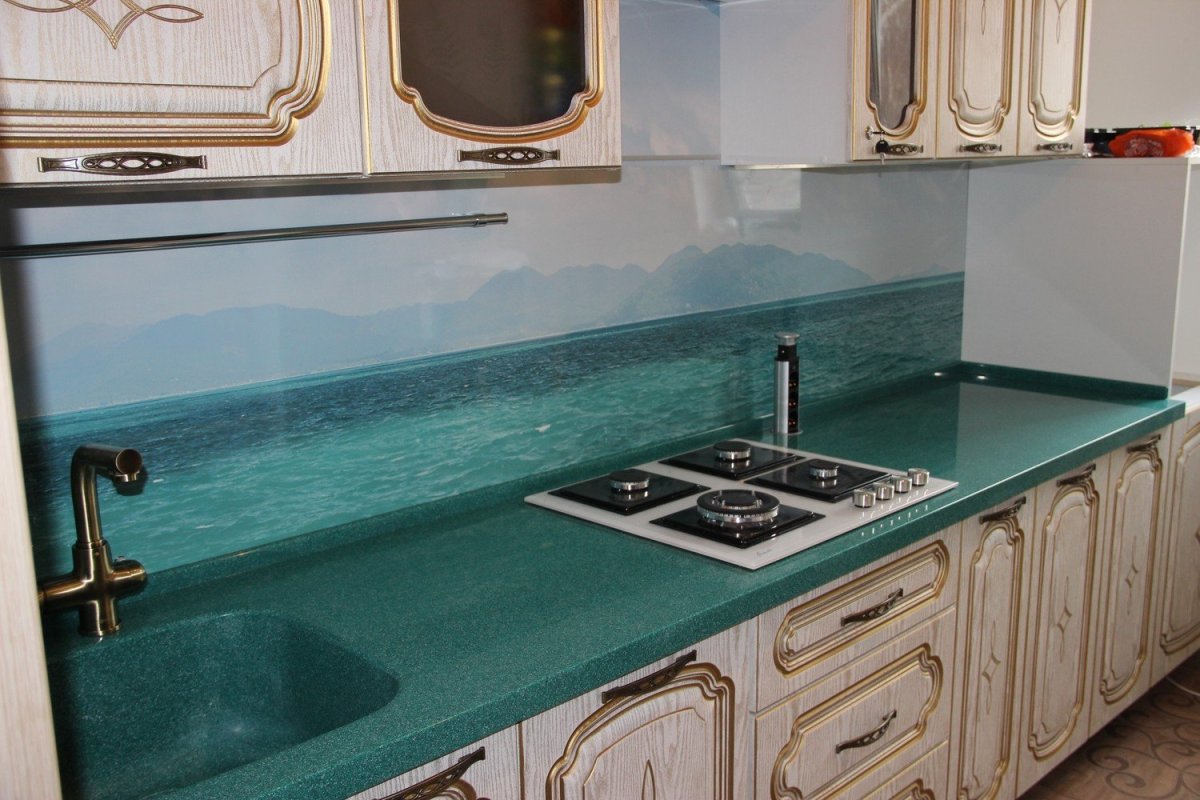 Дизайн из Малахитовой кухни-гостиной