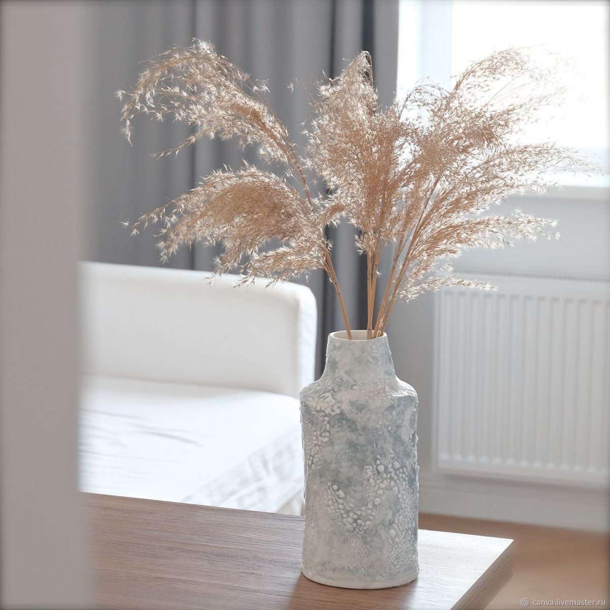 Сухоцветы в интерьере