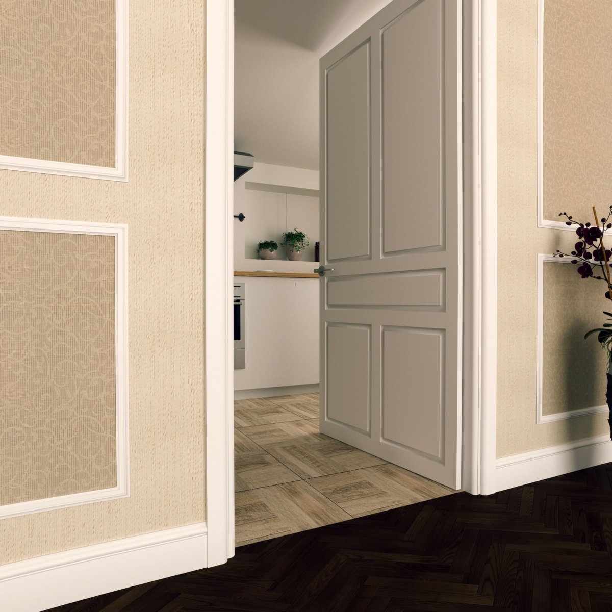 Интерьер без мебели