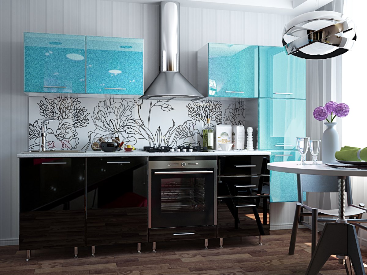 Красивый кухонный гарнитур