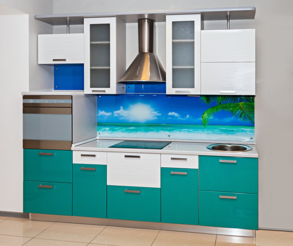 Гарнитур морская волна