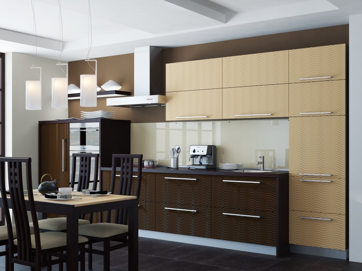 Кухонные фасады Аквамарин