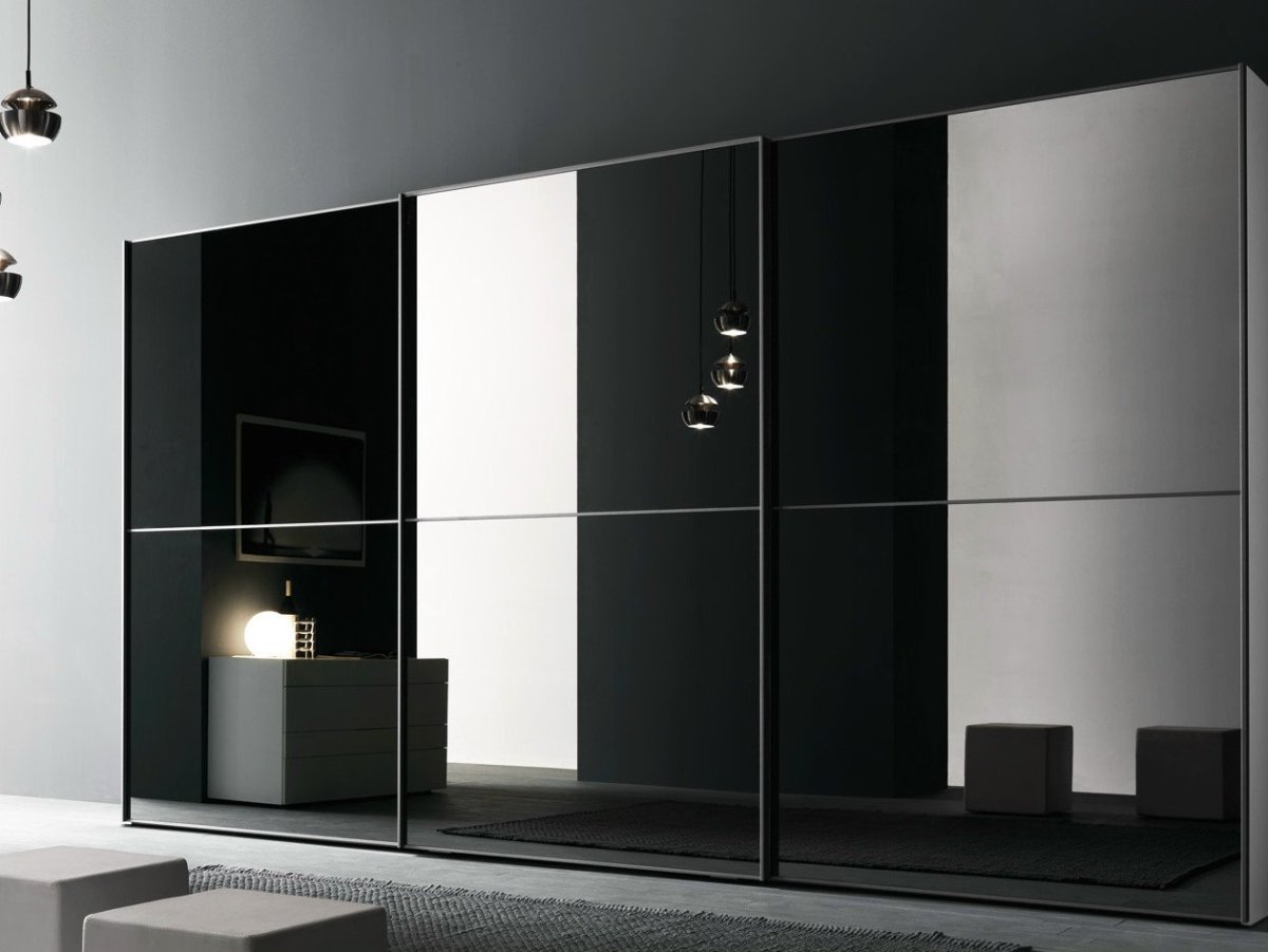 Шкаф купе черный