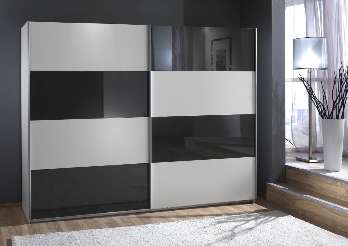 Шкаф купе черный