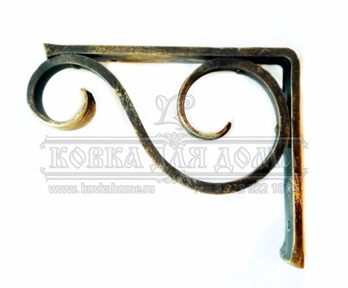 Кронштейны кованые на балки