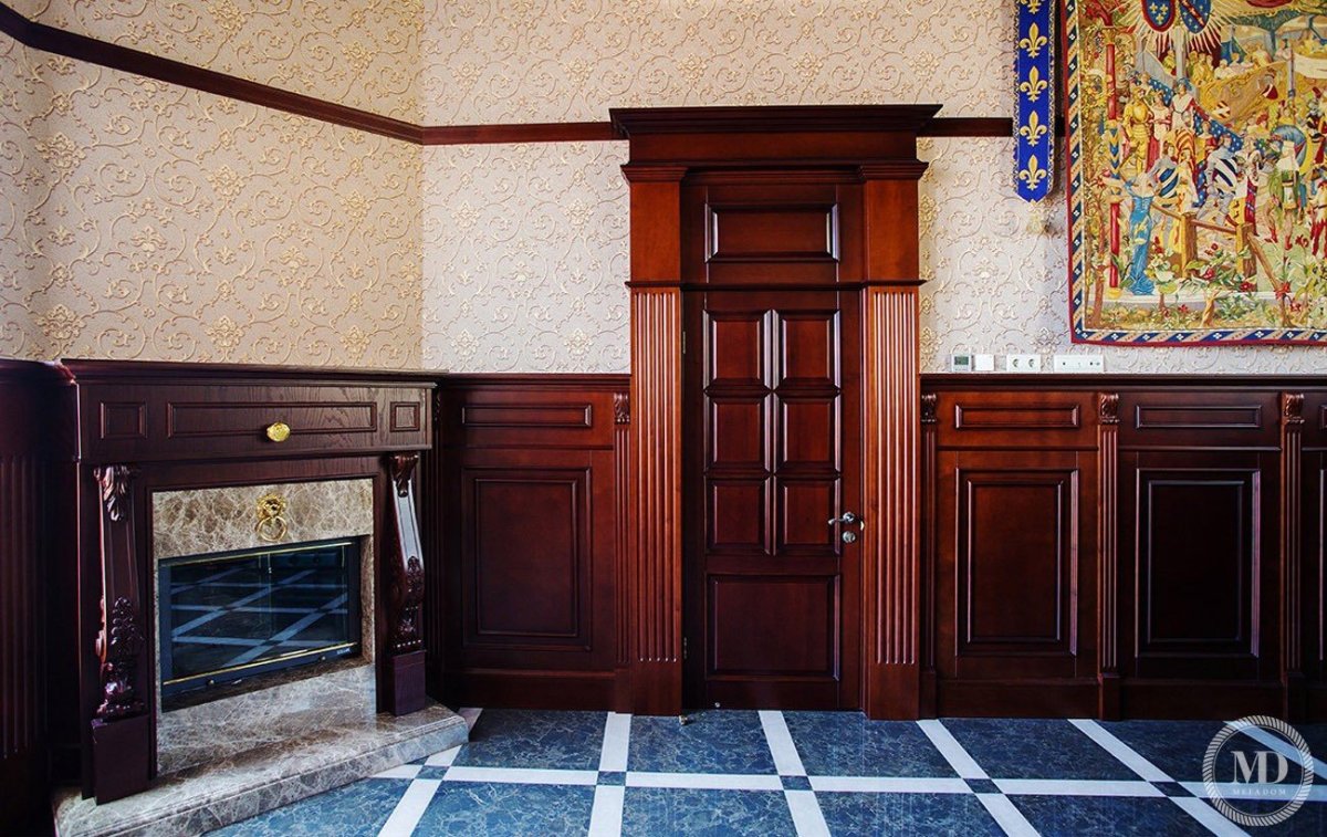 Деревянные панели классические