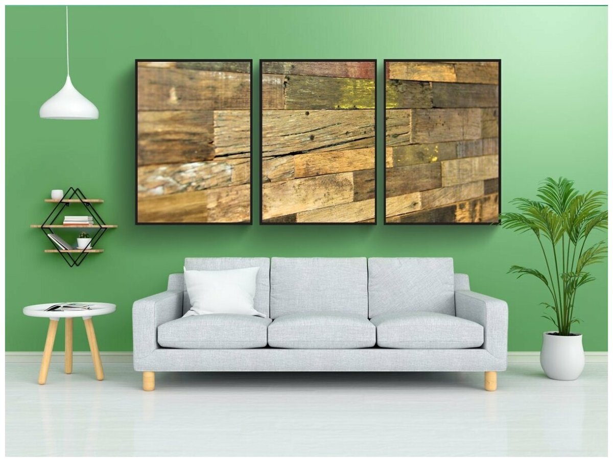 Настенные, древесные панели в дизайне интерьера